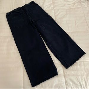 BOGO Zara Kids Wide Leg Denim Pants Navy Blue